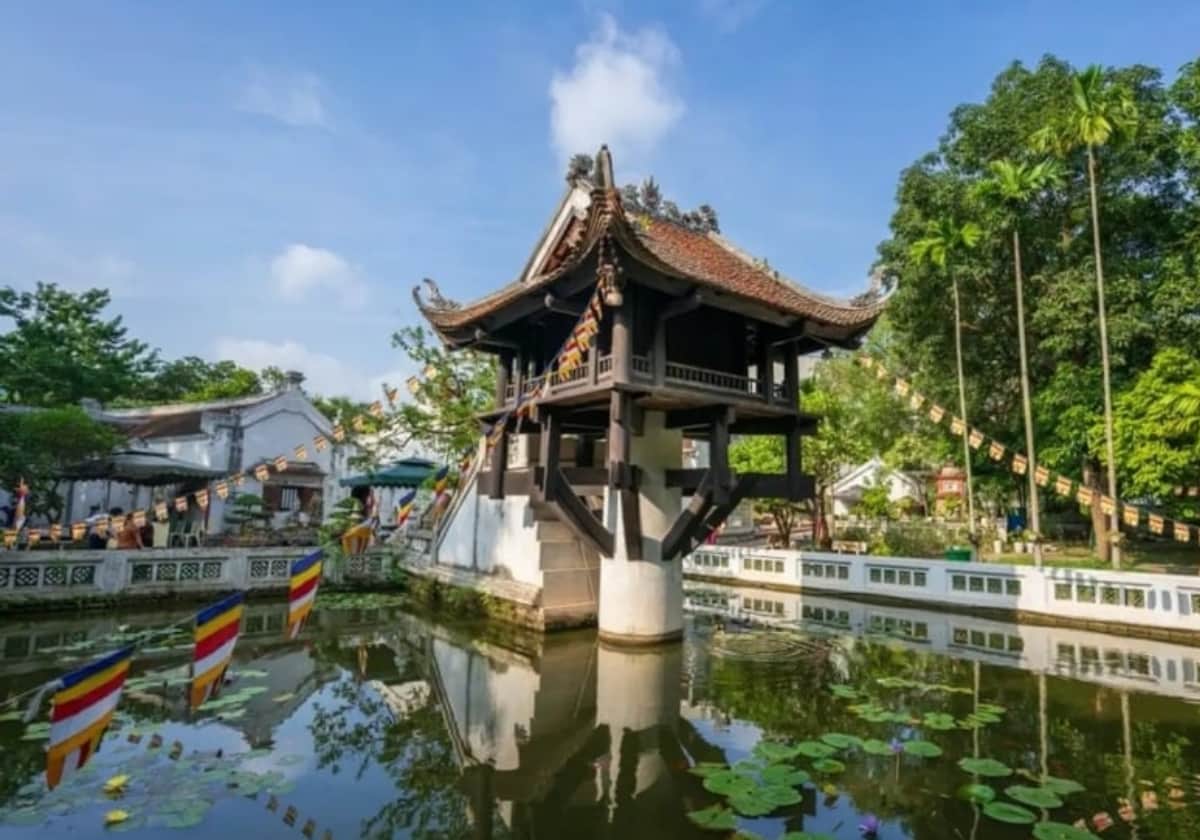Tour Miền Bắc 5 ngày - Miệt Vườn Daily Travel - chùa Một Cột