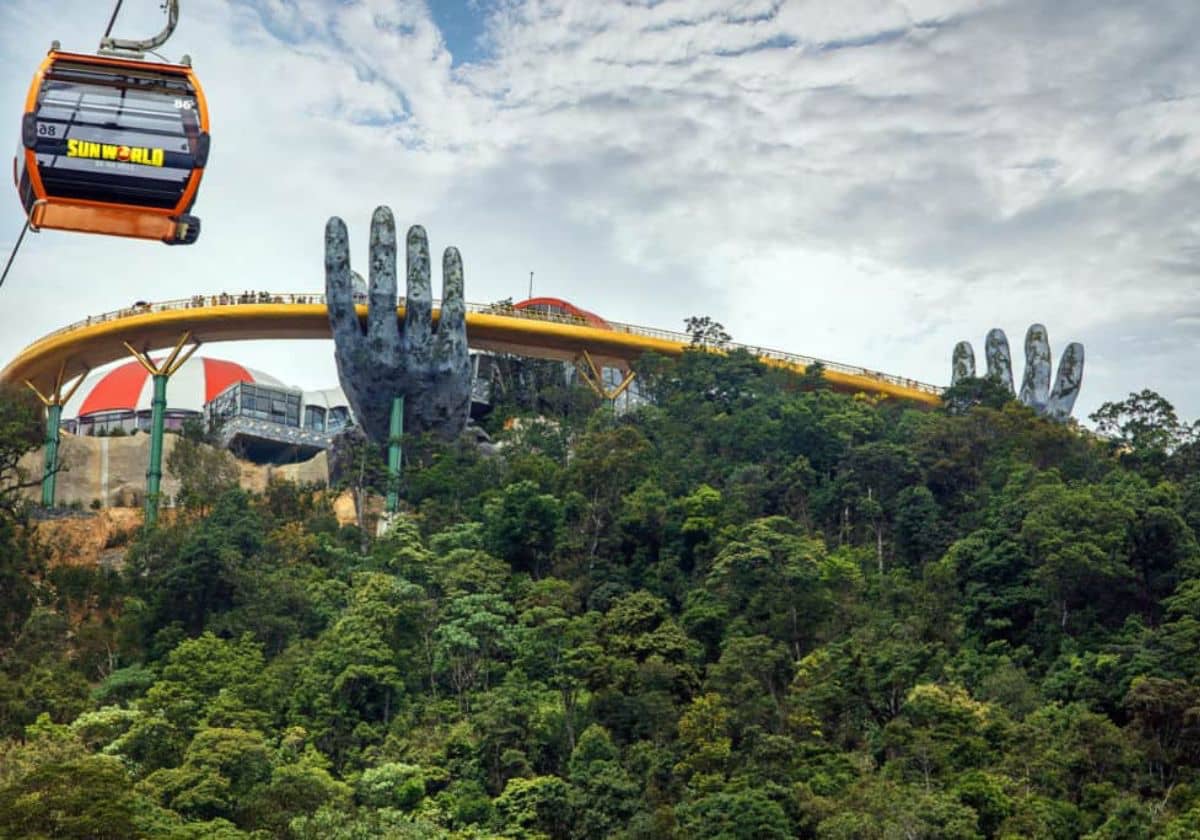 Tour Đà Nẵng 1 ngày | Miệt Vườn Daily Travel - Cầu vàng